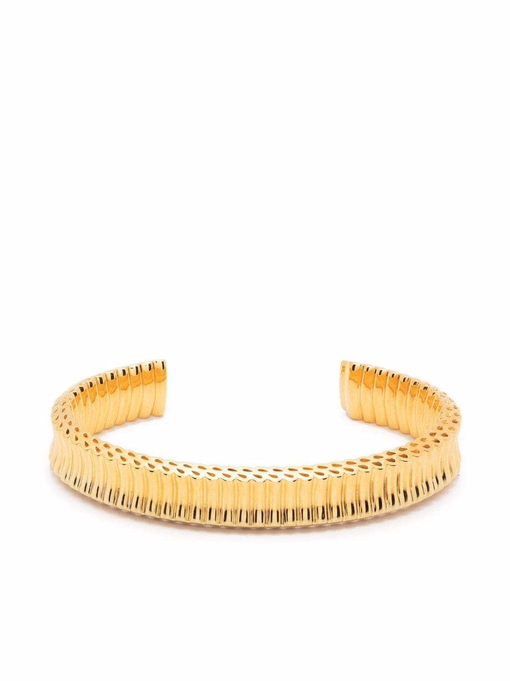 Missoma frill open cuff - Gold von Missoma