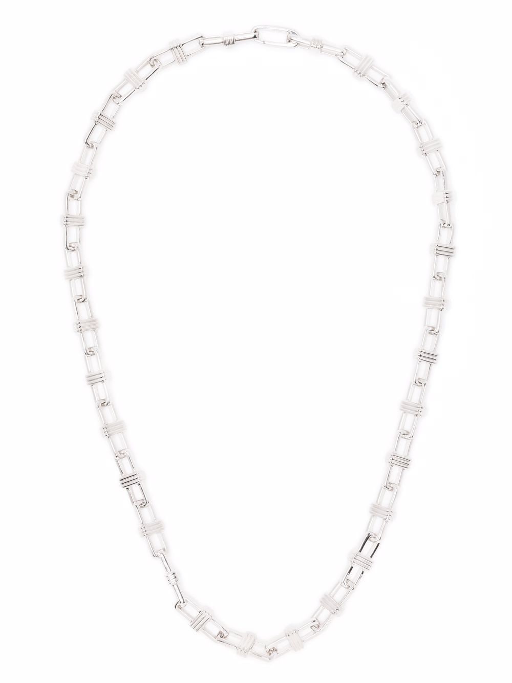 Missoma fused chunky ridge chain necklace - Silver von Missoma