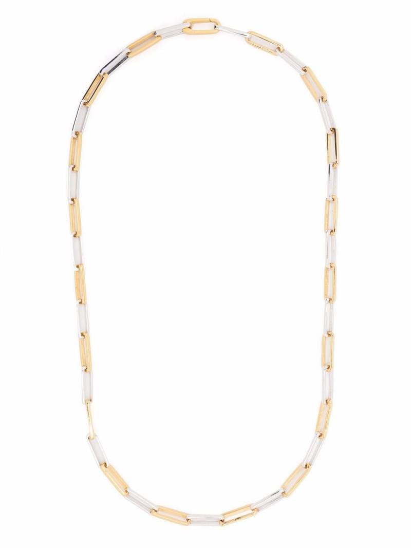 Missoma fused two-tone chain necklace - Gold von Missoma