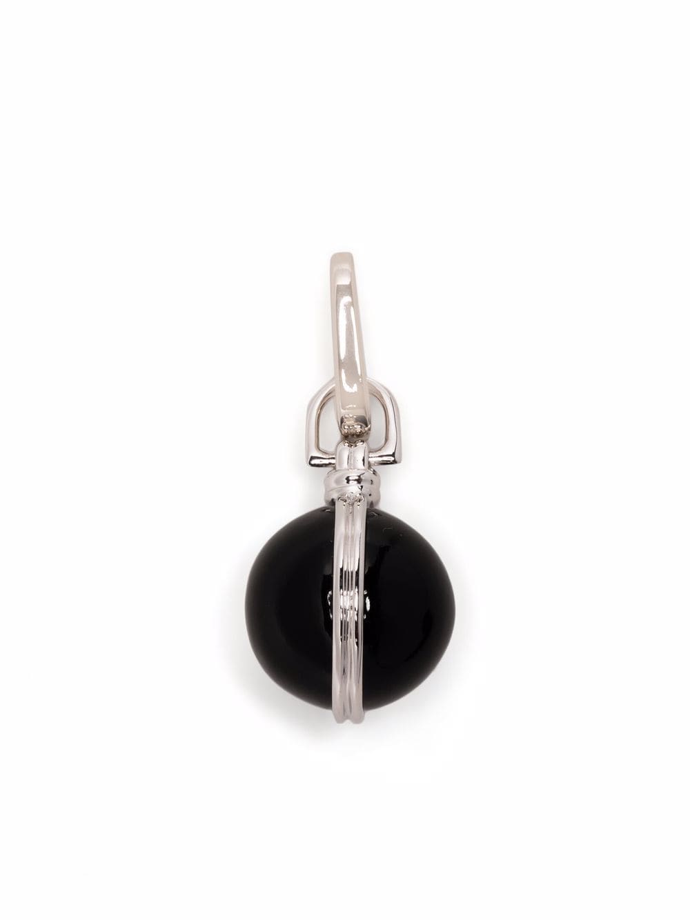 Missoma onyx sphere clip-on pendant - Silver von Missoma