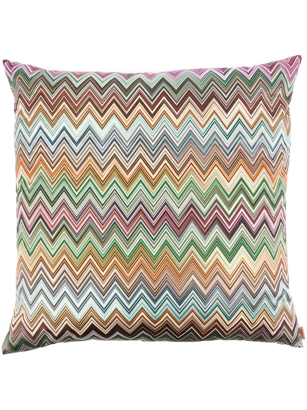 Missoni Home Jarris zigzag-pattern cushion (60cmx60cm) - Brown von Missoni Home