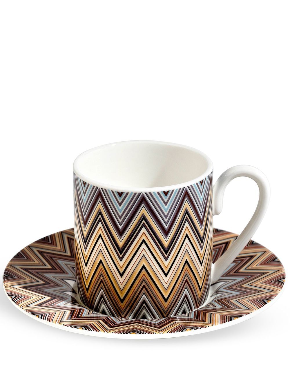 Missoni Home Zig Zag Jarris coffee set - Neutrals von Missoni Home