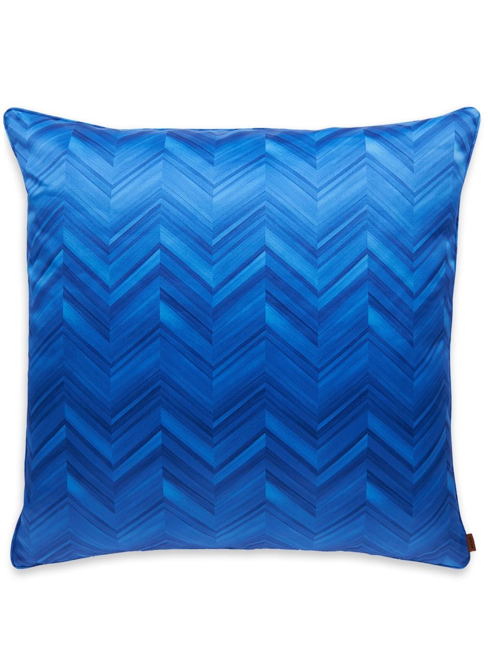 Missoni Home large Layers Inlay zigzag cushion - Blue von Missoni Home