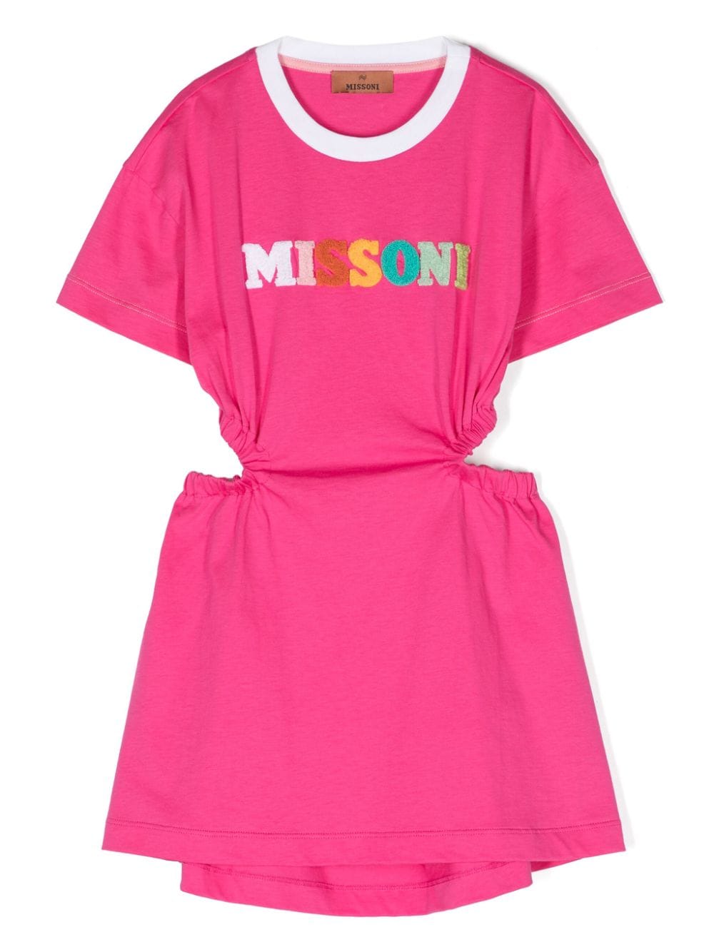 Missoni Kids cut-out cotton dress - Pink von Missoni Kids