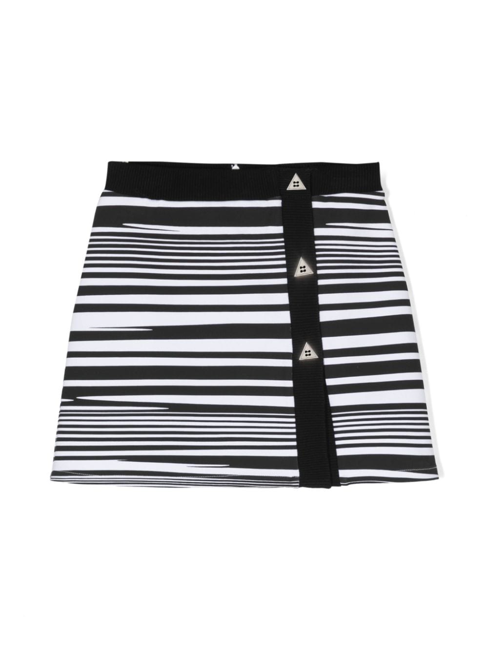 Missoni Kids elasticated-waistband striped skirt - Black von Missoni Kids