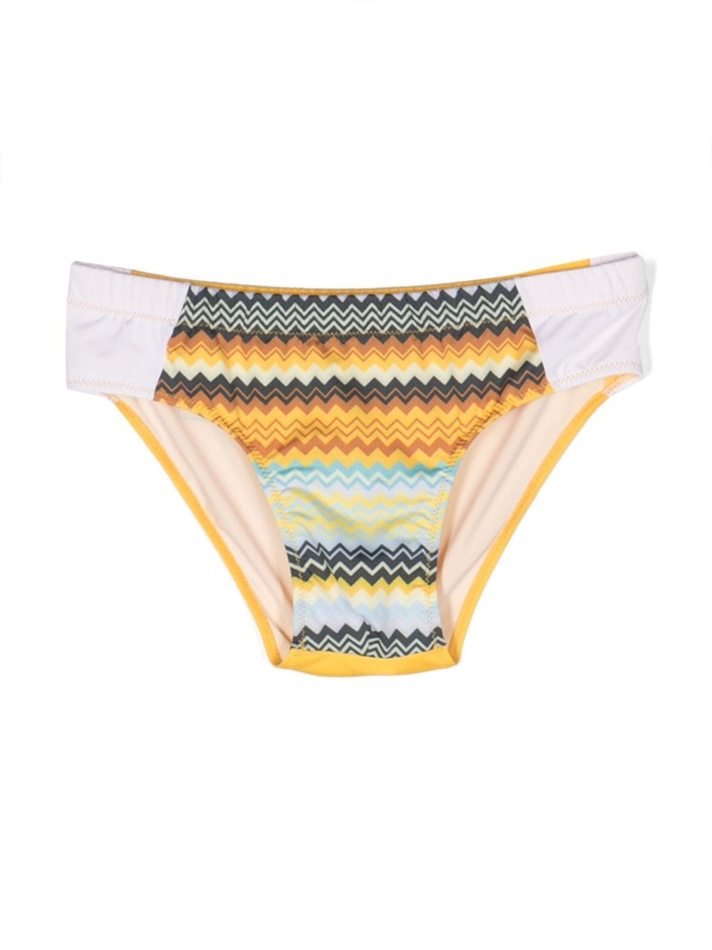 Missoni Kids graphic-print swim trunks - Yellow von Missoni Kids