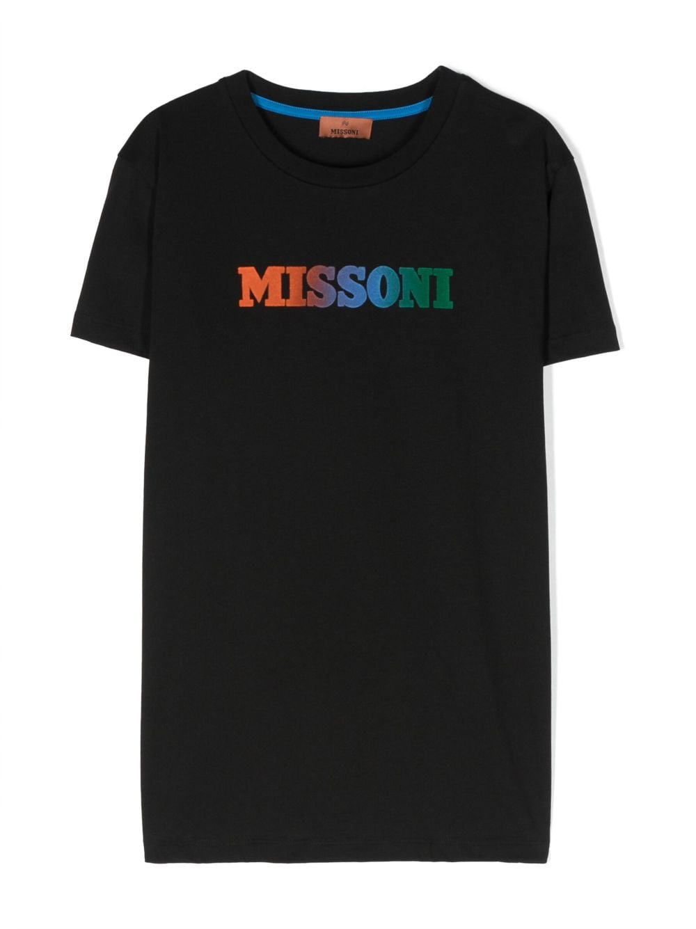 Missoni Kids logo-print cotton T-shirt - Black von Missoni Kids