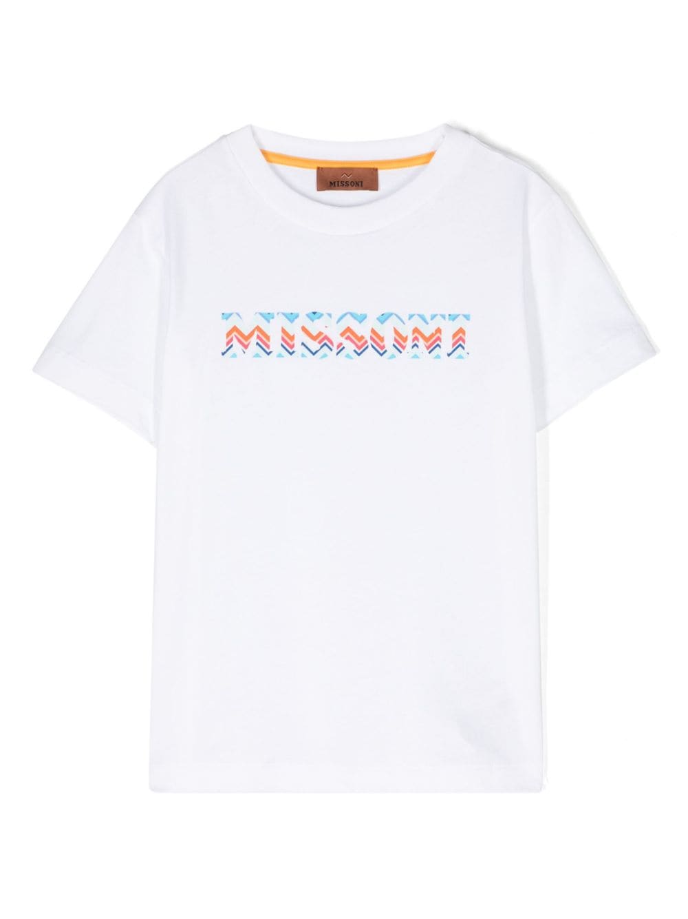 Missoni Kids logo-print cotton T-shirt - White von Missoni Kids