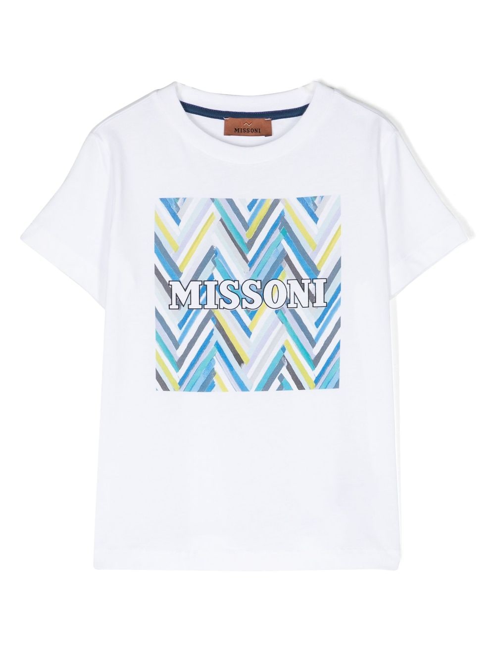Missoni Kids logo-print cotton T-shirt - White von Missoni Kids