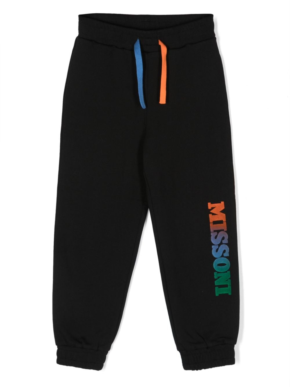 Missoni Kids logo-print cotton track pants - Black von Missoni Kids