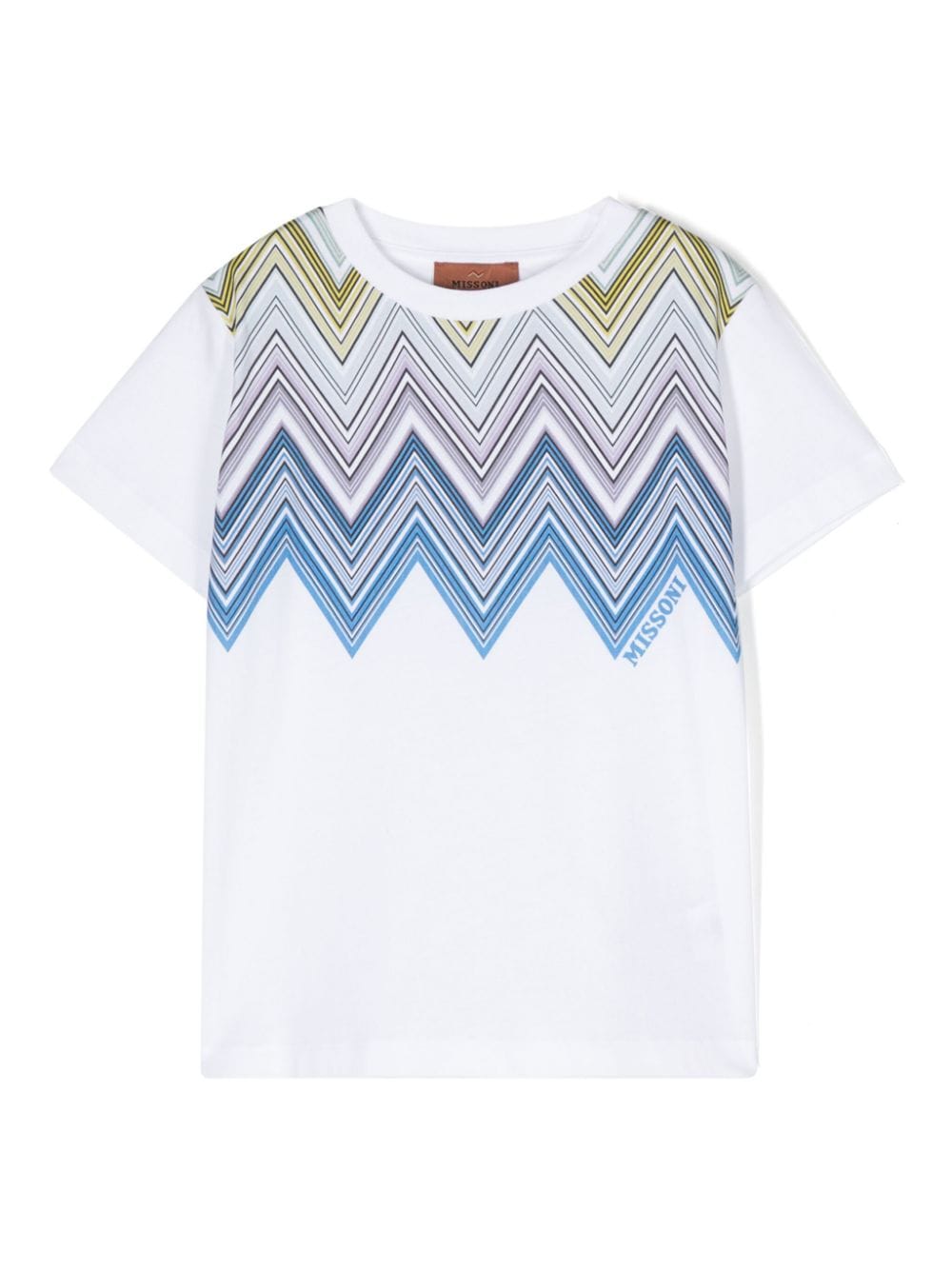 Missoni Kids zig-zag T-shirt - White von Missoni Kids