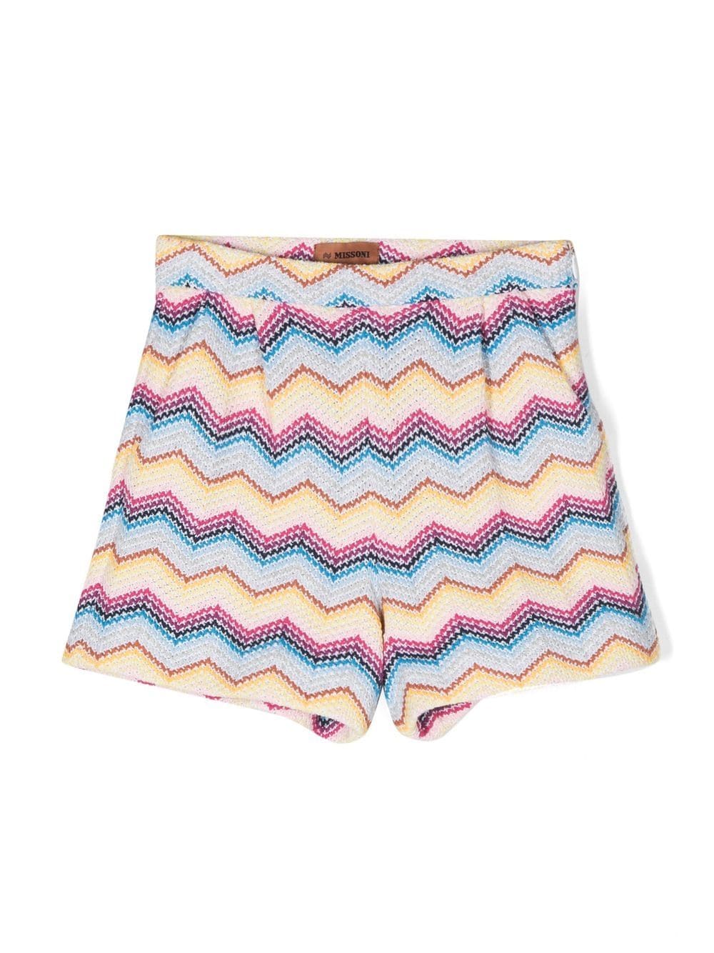 Missoni Kids zig-zag pattern shorts - Yellow von Missoni Kids