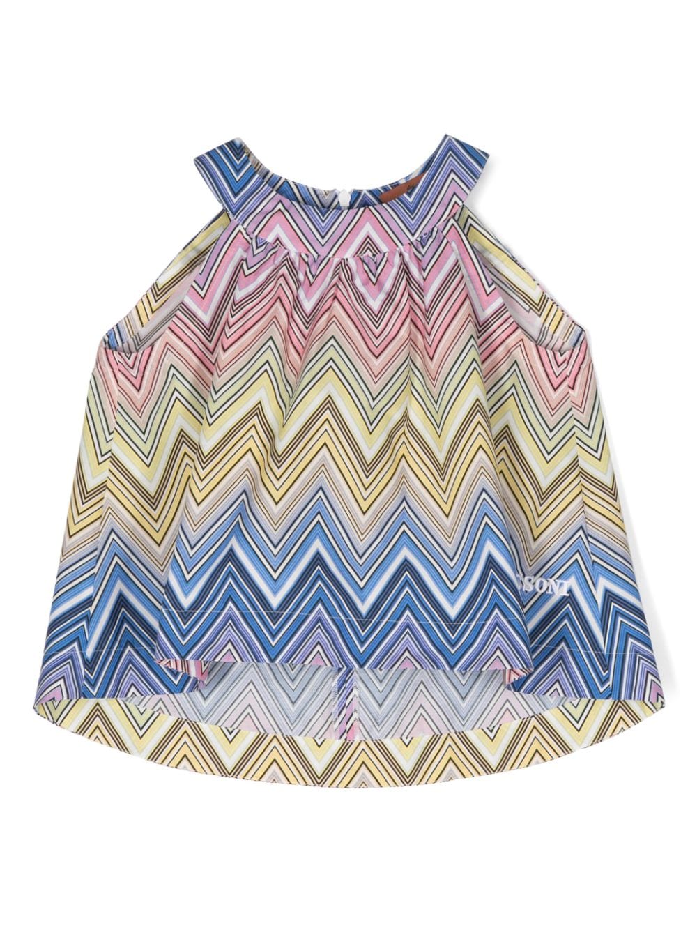 Missoni Kids zigzag-print tank top - Pink von Missoni Kids