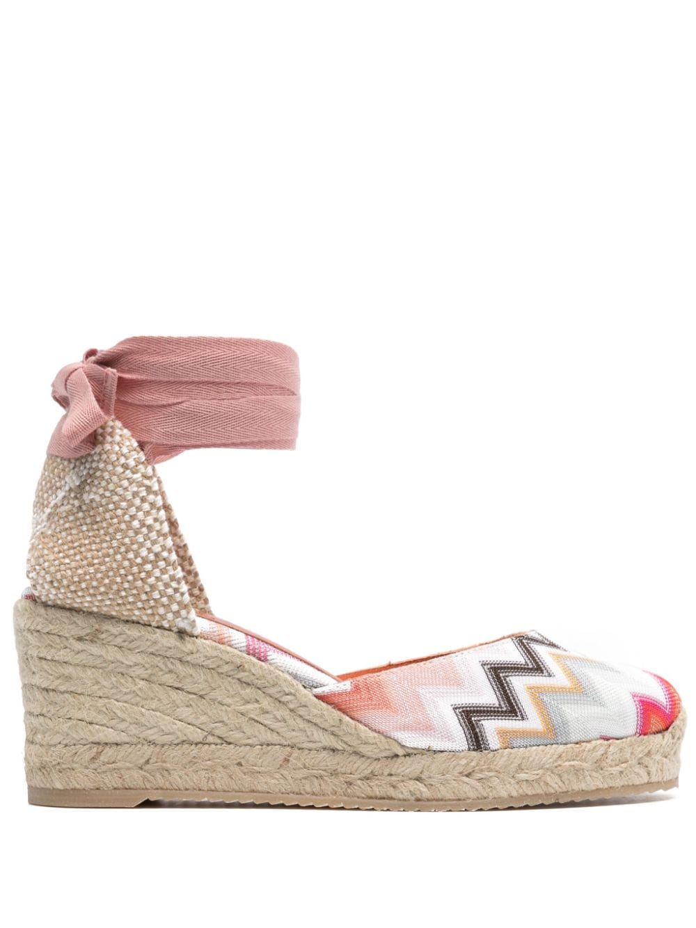 Missoni 60mm zigzag-woven espadrilles - Neutrals von Missoni