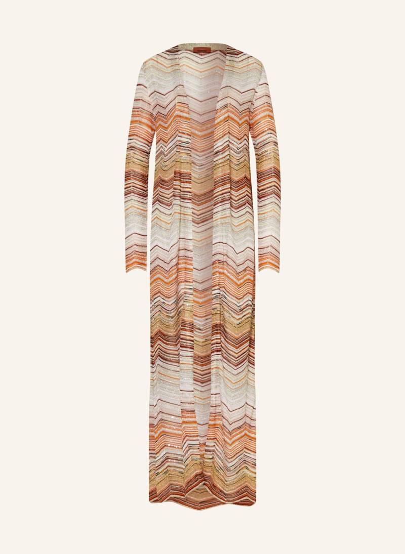 Missoni Strickhülle Mit Glitzergarn Und Pailletten rosa von Missoni