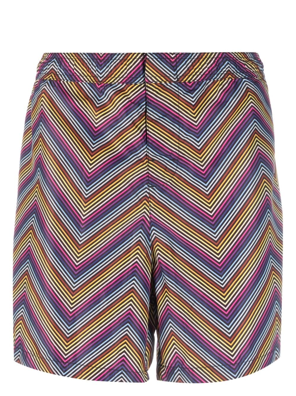 Missoni Zigzag-print swim shorts - Blue von Missoni