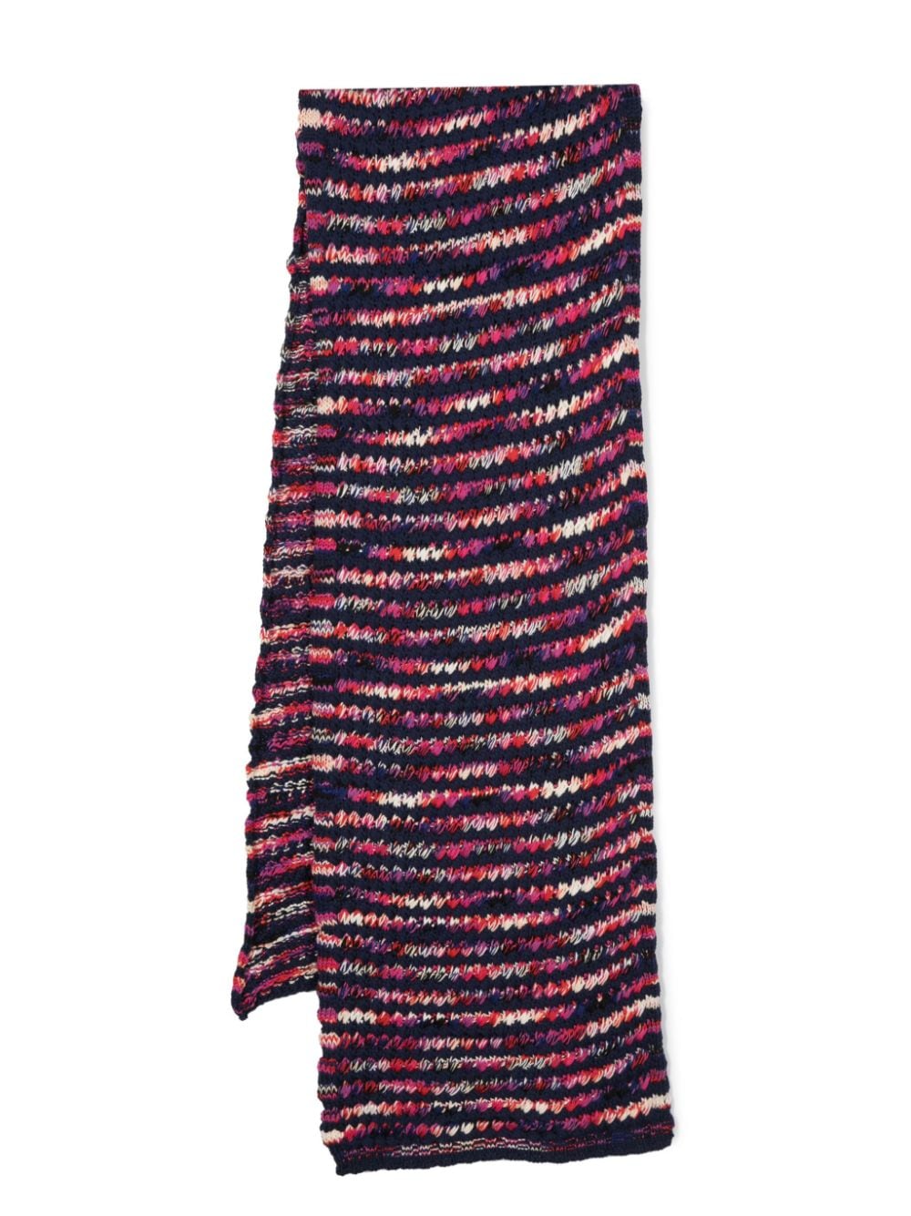 Missoni chunky-knit wool scarf - Blue von Missoni