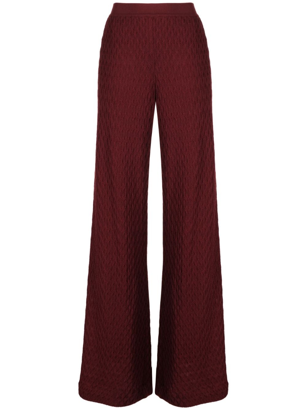 Missoni flared knitted trousers von Missoni