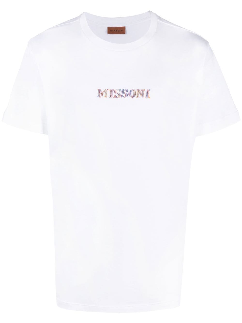 Missoni logo-embroidered T-shirt - White von Missoni