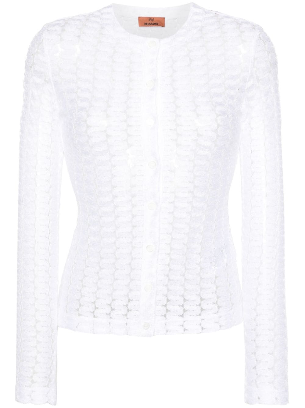 Missoni ope-knit cardigan - White von Missoni