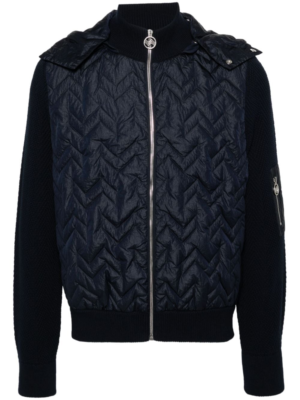 Missoni padded hooded jacket - Blue von Missoni