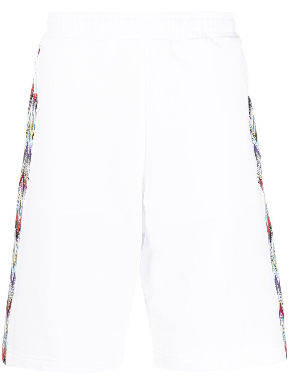 Missoni signature zigzag-detail shorts - White von Missoni