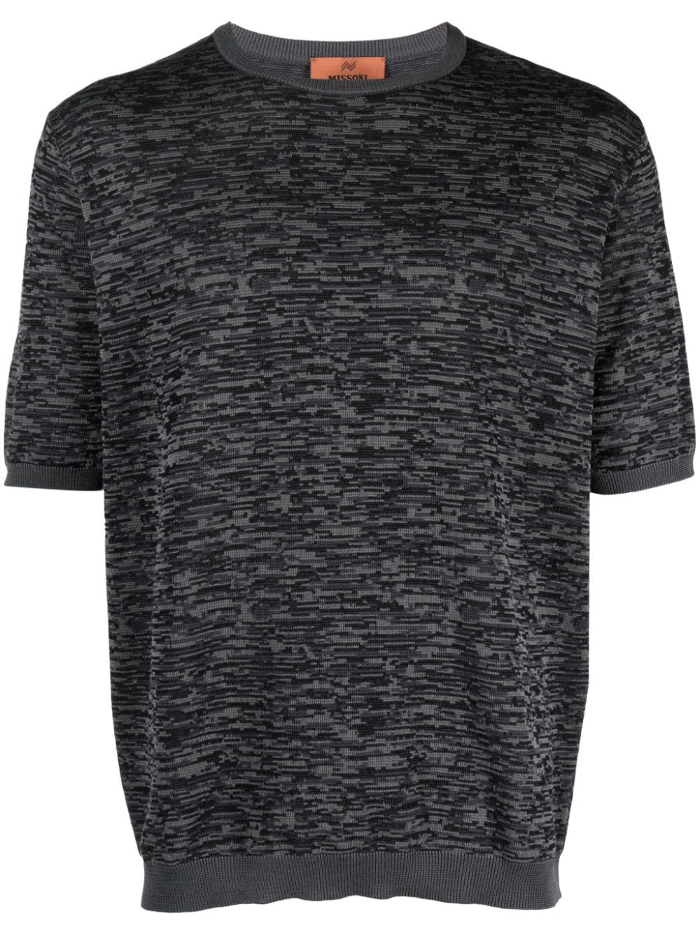 Missoni space-dyed T-shirt - Grey von Missoni