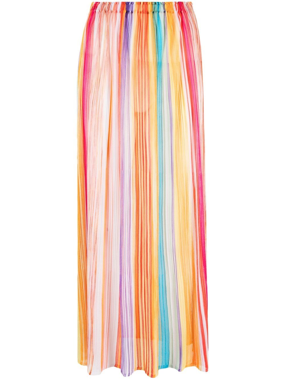 Missoni striped midi skirt - Pink von Missoni