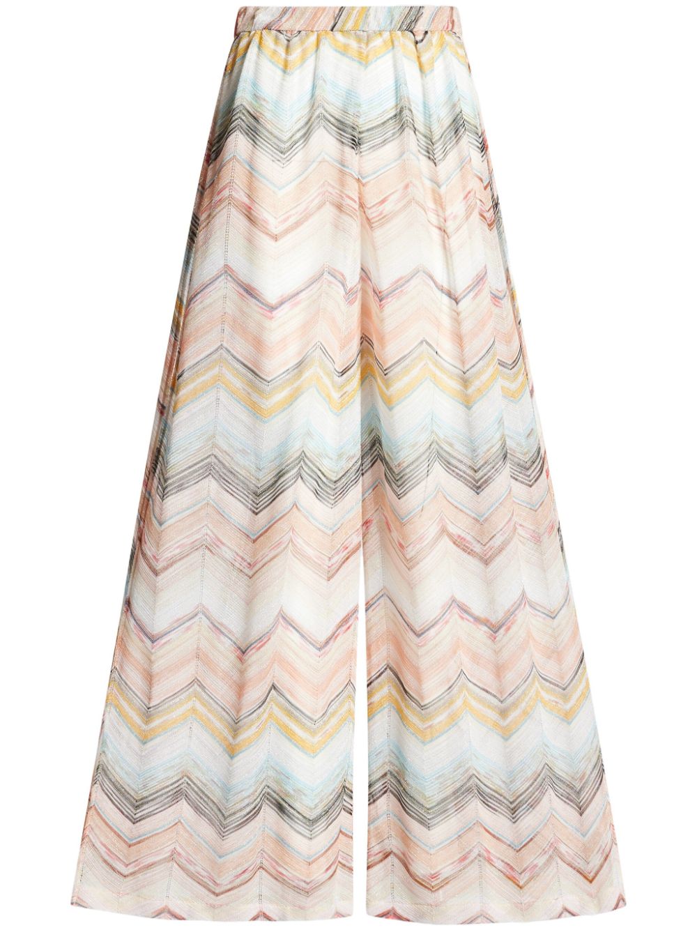 Missoni zigzag palazzo pants - Pink von Missoni