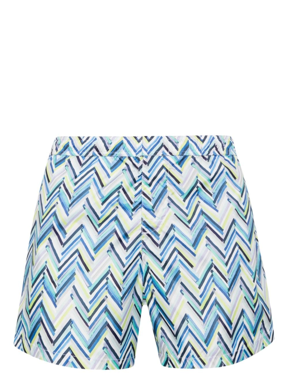 Missoni zigzag-pattern swim shorts - Blue von Missoni