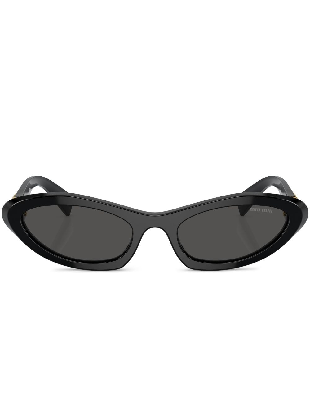 Miu Miu Eyewear cat-eye frame tinted sunglasses - Black von Miu Miu Eyewear