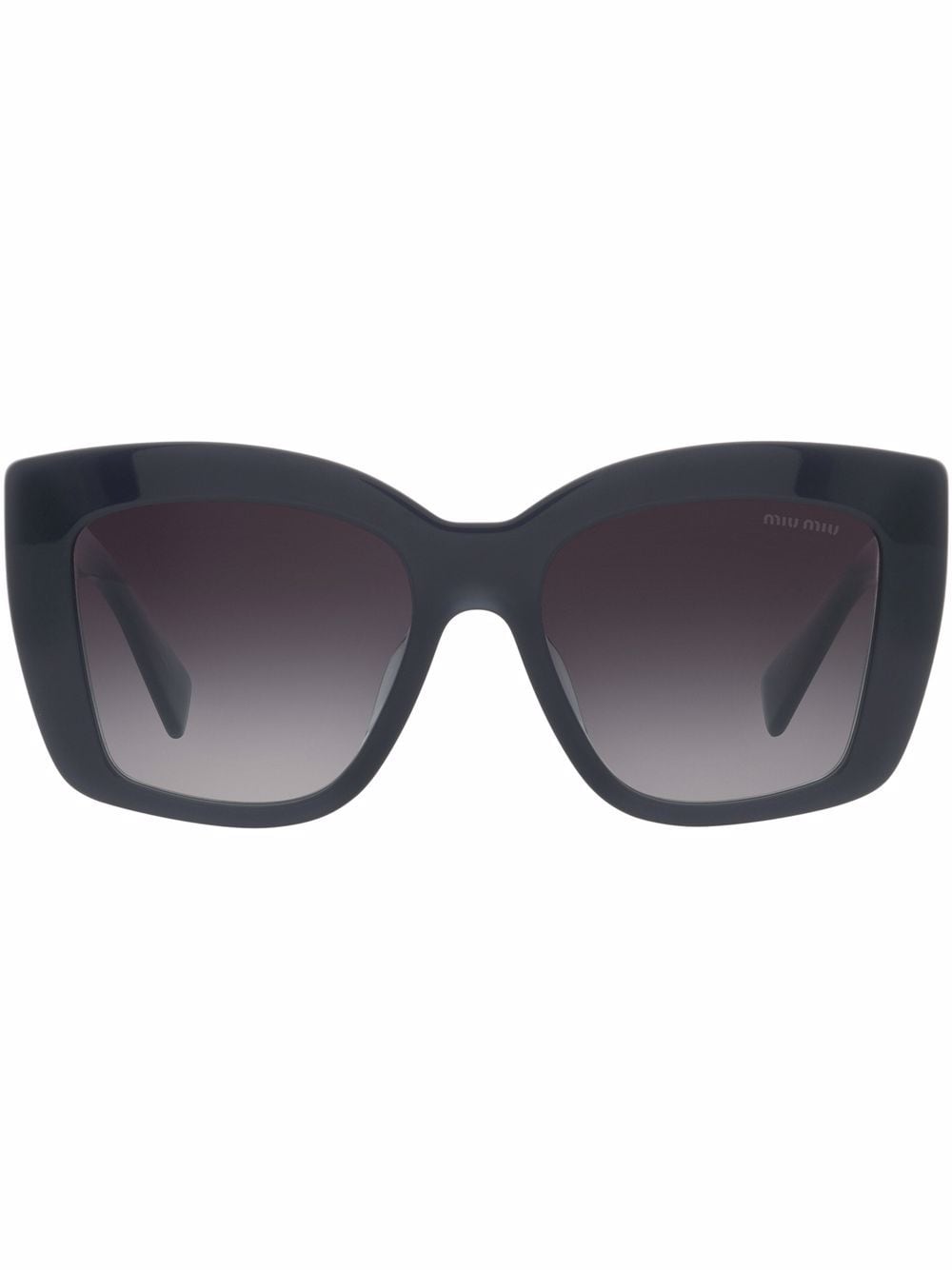 Miu Miu Eyewear oversized square-frame sunglasses - Grey von Miu Miu Eyewear