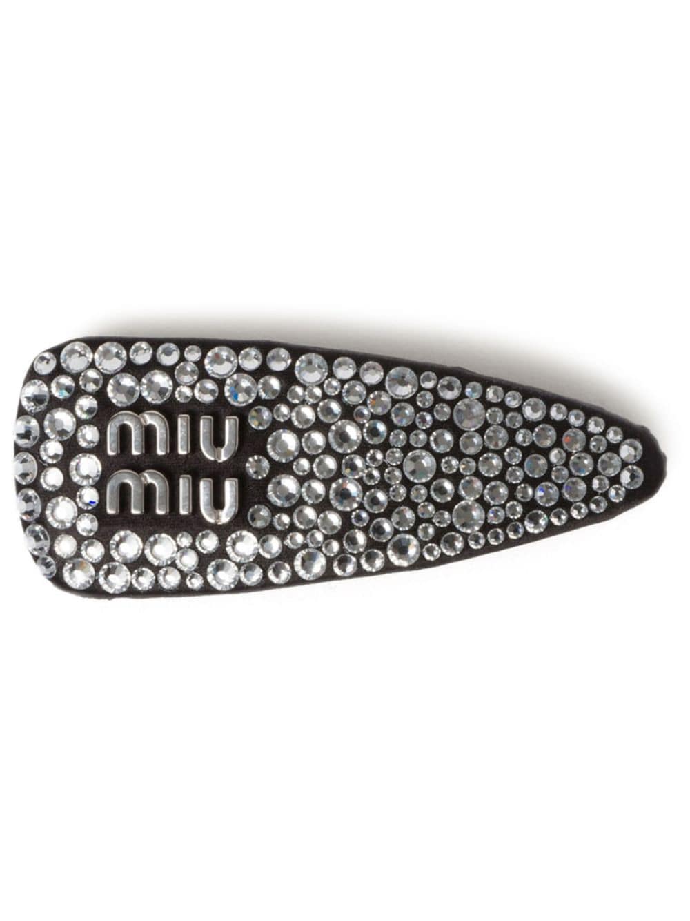 Miu Miu Duchesse hair clip - Black von Miu Miu