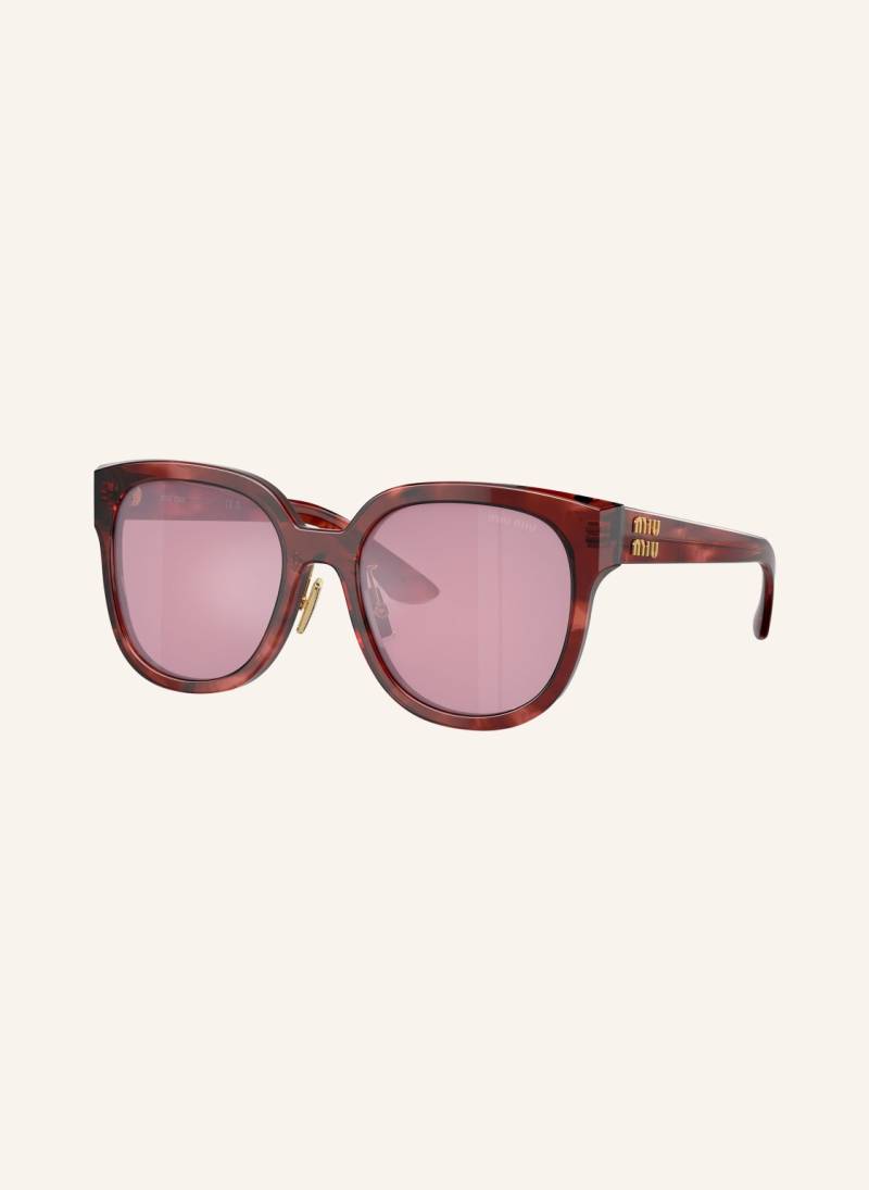 Miu Miu Sonnenbrille Mu 01zs rot von Miu Miu