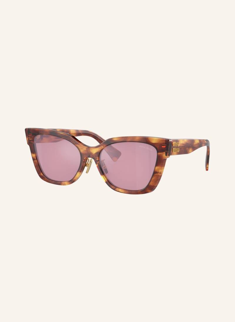 Miu Miu Sonnenbrille Mu 02zs braun von Miu Miu