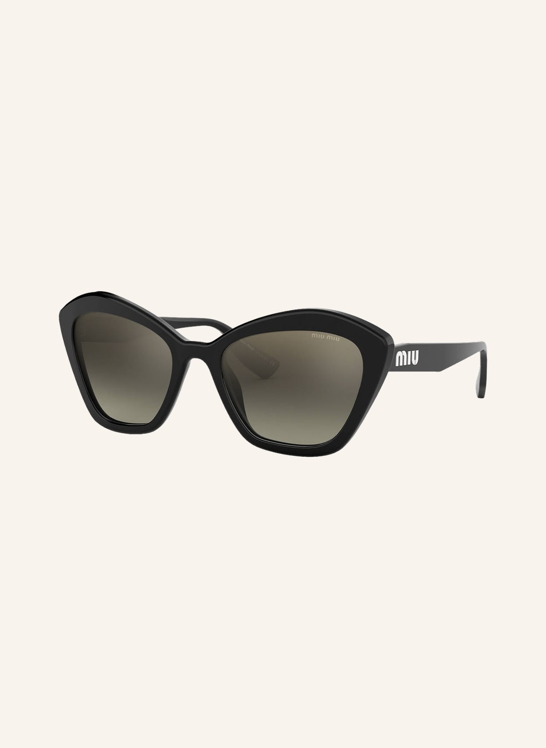 Miu Miu Sonnenbrille Mu 05us schwarz von Miu Miu