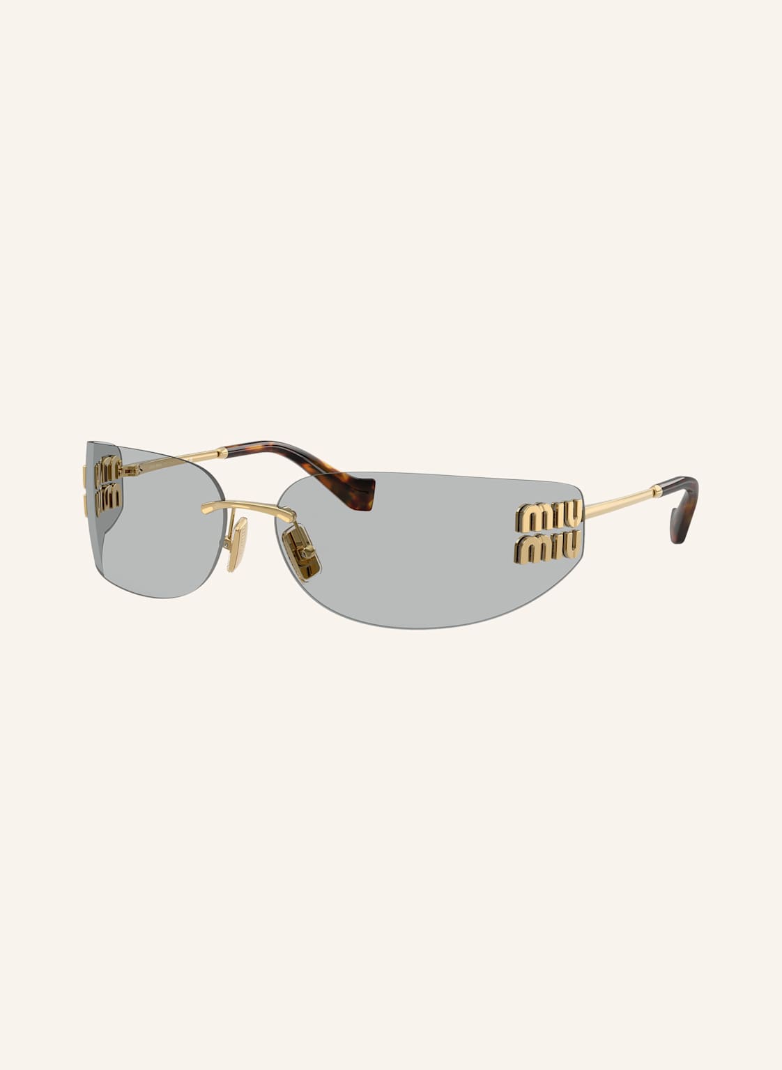 Miu Miu Sonnenbrille Mu a51s gold Miu Miu Sonnenbrille Mu a51s gold von Miu Miu