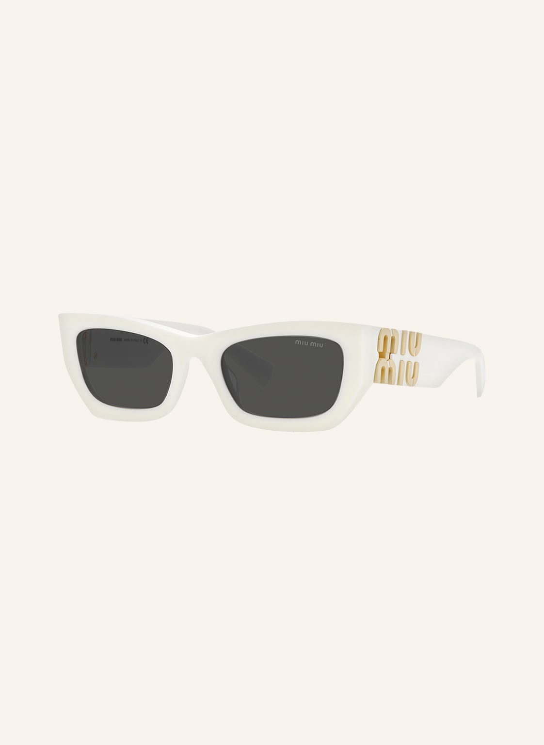Miu Miu Sonnenbrille mu09ws weiss Miu Miu Sonnenbrille mu09ws weiss von Miu Miu