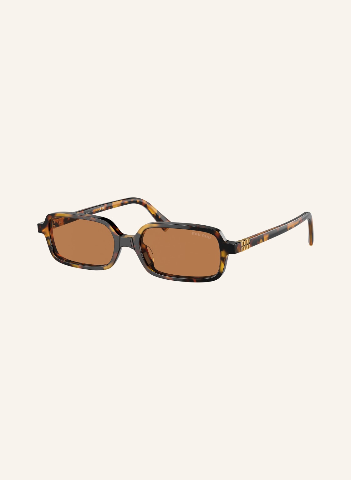 Miu Miu Sonnenbrille mu11zs braun Miu Miu Sonnenbrille mu11zs braun von Miu Miu