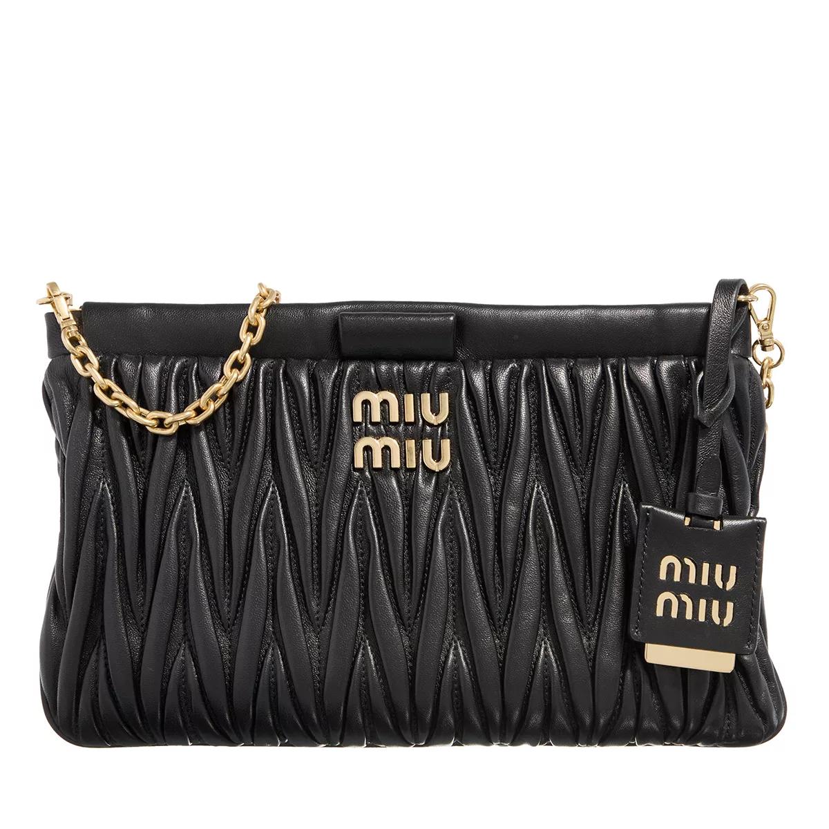 Miu Miu Umhängetasche - Crossbody Bags Women - Gr. unisize - in Schwarz - für Damen von Miu Miu