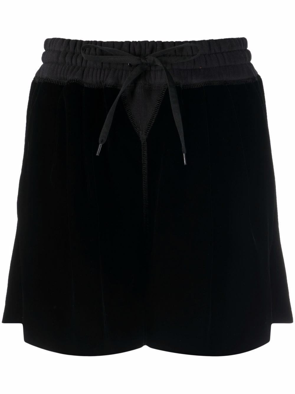 Miu Miu high-waisted shorts - Black von Miu Miu