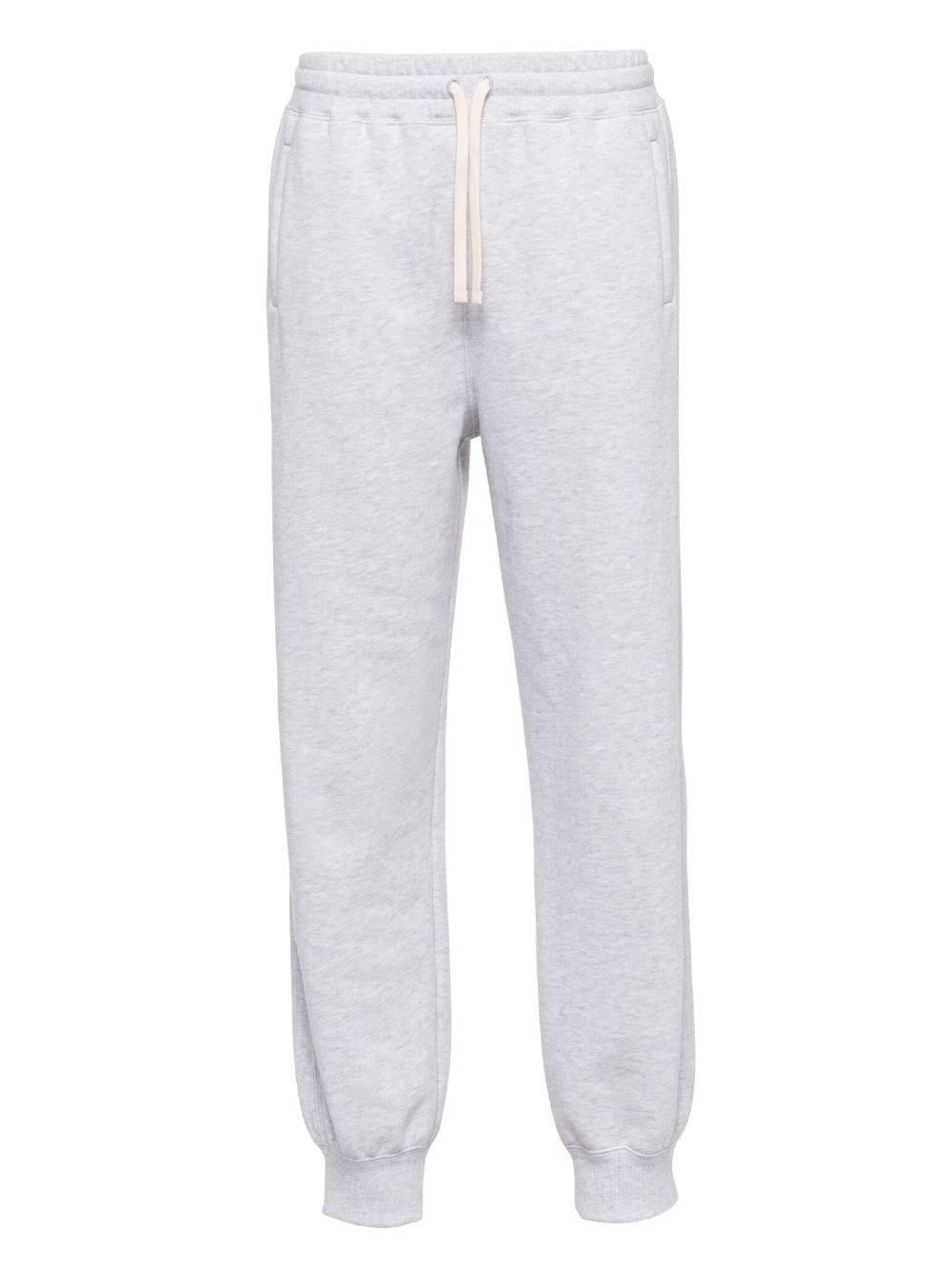 Miu Miu logo-embroidered track pants - Grey von Miu Miu