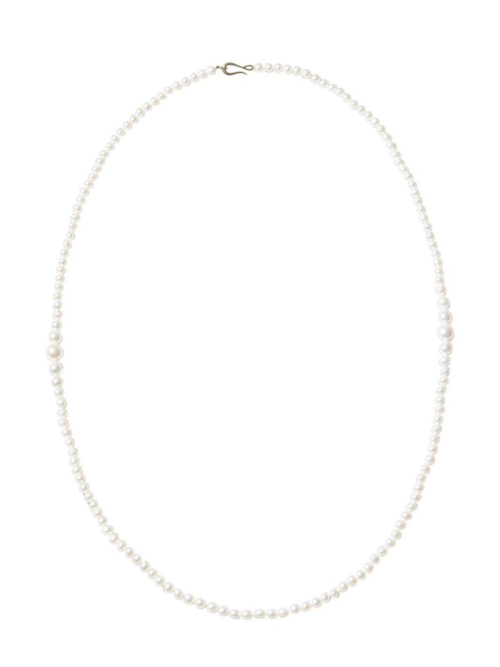 Mizuki 14kt yellow gold freshwater pearl necklace von Mizuki