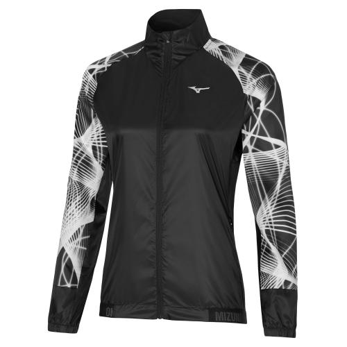 Mizuno Sport Aero Jacket W - Black (Grösse: L) von Mizuno Sport