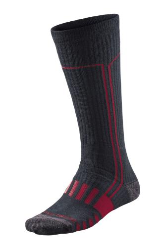 Mizuno Sport BT Mid Ski Socks - Black/Red (Grösse: M) von Mizuno Sport