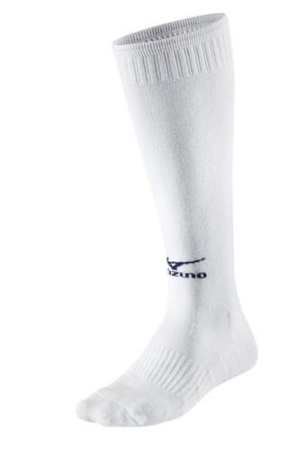 Mizuno Sport Comfort Volley Socks Long - Navy/White (Grösse: M) von Mizuno Sport