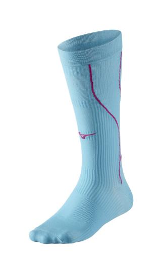 Mizuno Sport Compression Socks - BlueAtoll/Clover (Grösse: S) von Mizuno Sport