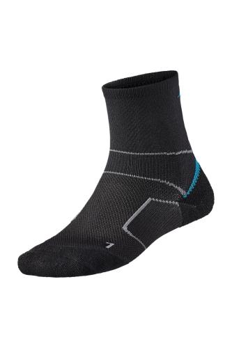 Mizuno Sport Endura Trail Socks - Black/Turkish Til (Grösse: XL) von Mizuno Sport