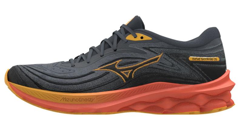 Mizuno Sport Hallenschuh Wave Skyrise 5 M Neutral Men - Turbulence/Citrus/Nasturtium (Grösse: UK 8) von Mizuno Sport