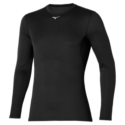 Mizuno Sport Mid Weight Crew M - Black/Black (Grösse: M) von Mizuno Sport